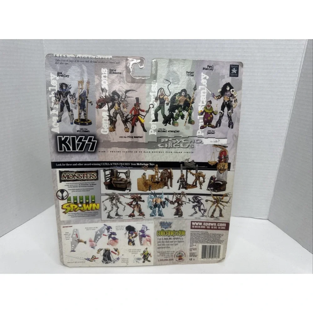 Kiss Psycho Circus Ultra Action Figures Paul Stanley/The Jester 50110